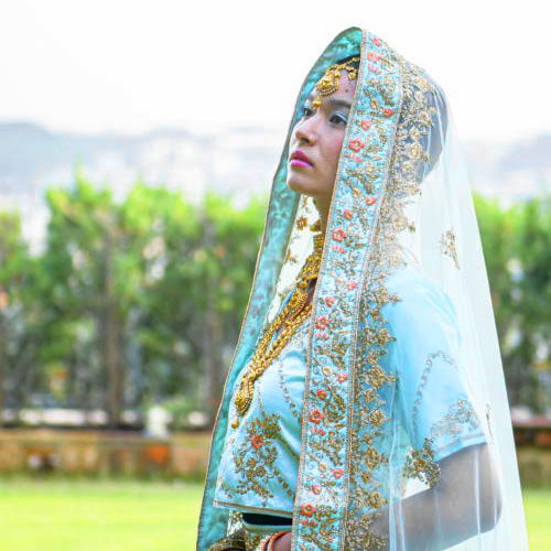 インドの民族衣装 サリー